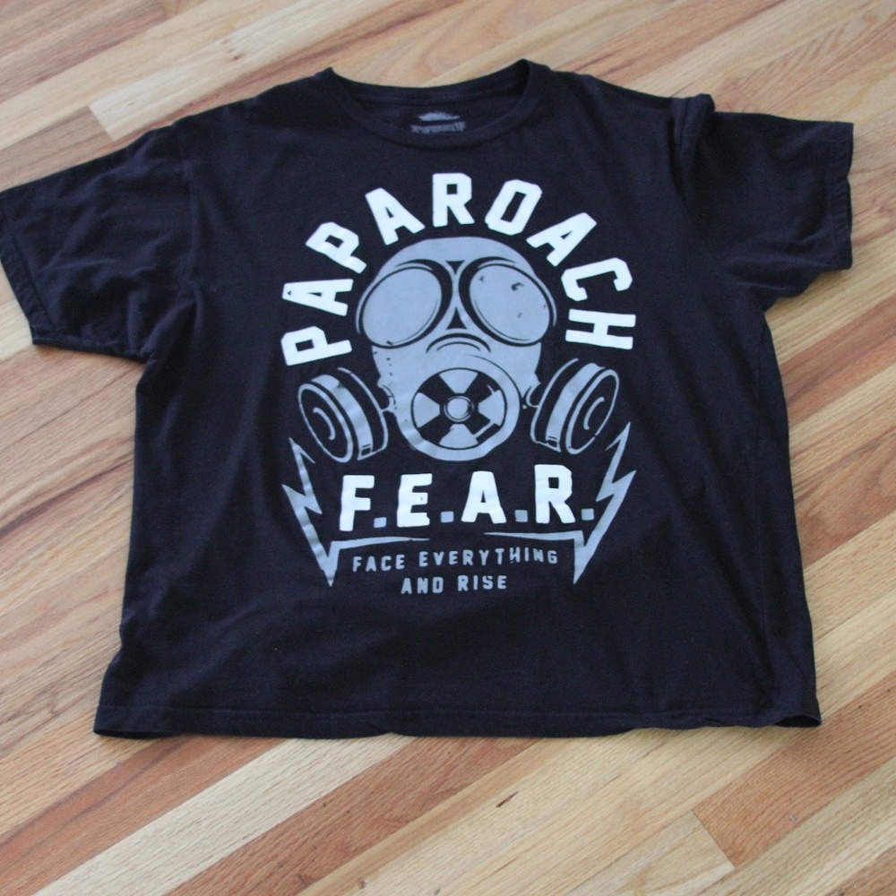 Paparoach F.E.A.R. concert tee